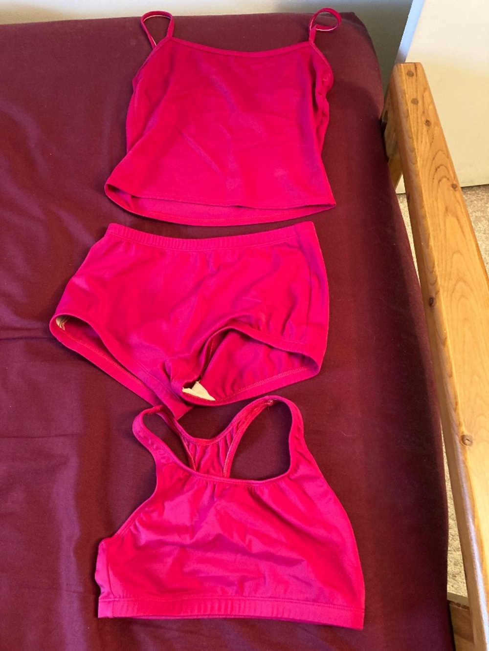 LL Bean 3 piece bathing suit